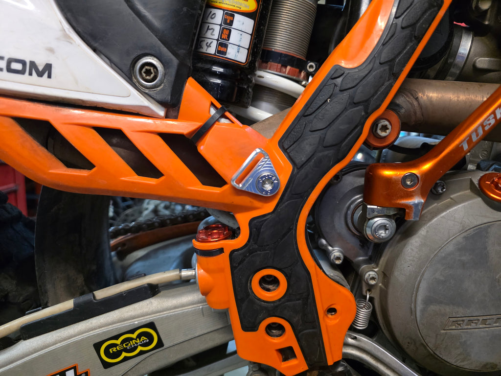 12-16 KTM EXC-F Rackless Luggage Strap Mounts