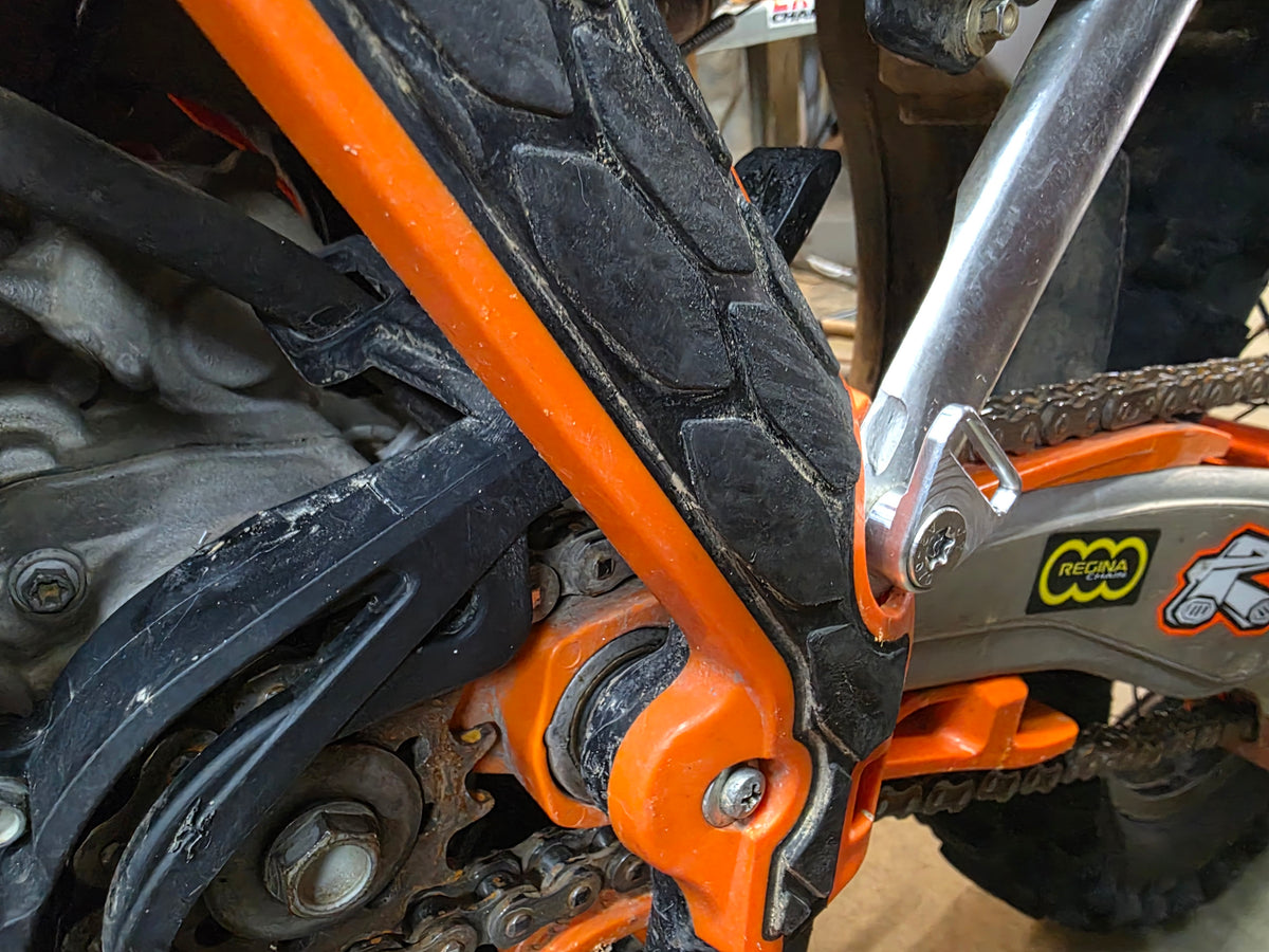 12-16 KTM EXC-F Rackless Luggage Strap Mounts
