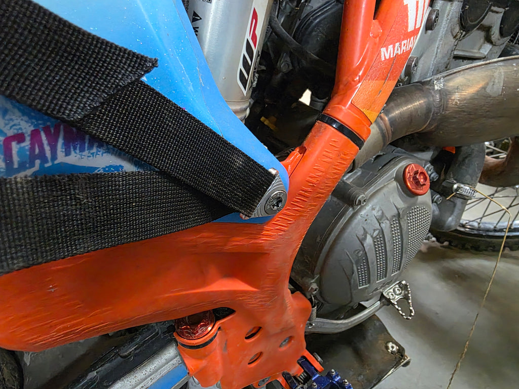 20-23 KTM EXC-F Rackless Luggage Strap Mounts