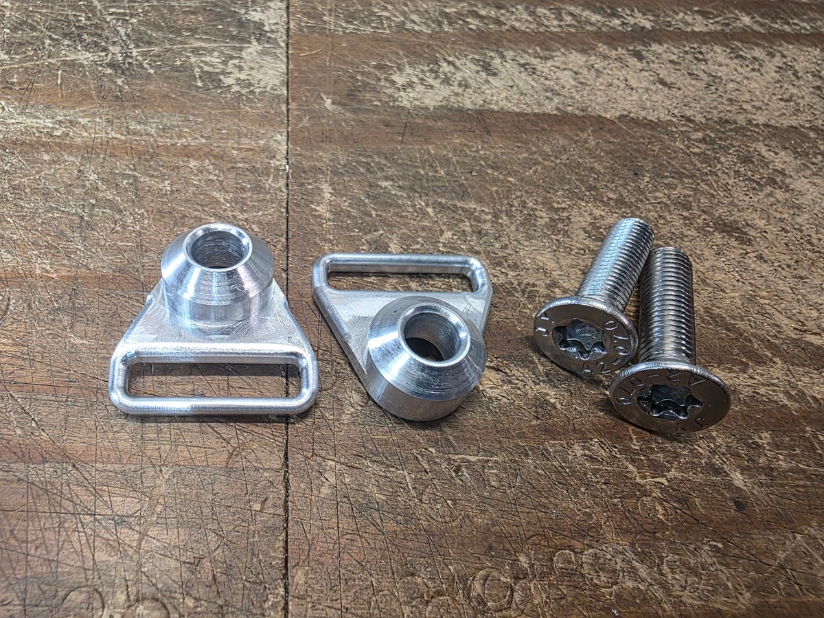 12-16 KTM EXC-F Rackless Luggage Strap Mounts