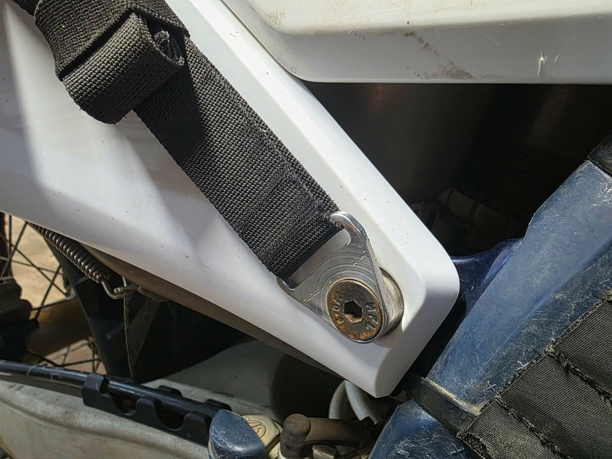 24-27 KTM EXC-F & Husqvarna FE Rackless Luggage Strap Mounts
