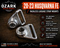 20-23 Husqvarna FE Rackless Luggage Strap Mounts