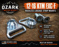 12-16 KTM EXC-F Rackless Luggage Strap Mounts