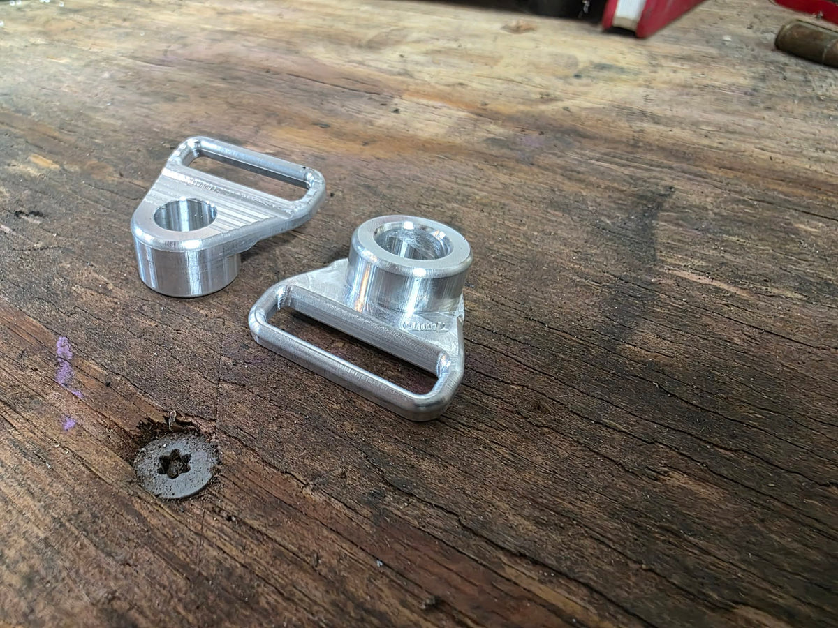 Honda CRF450RL Rackless Luggage Strap Mounts