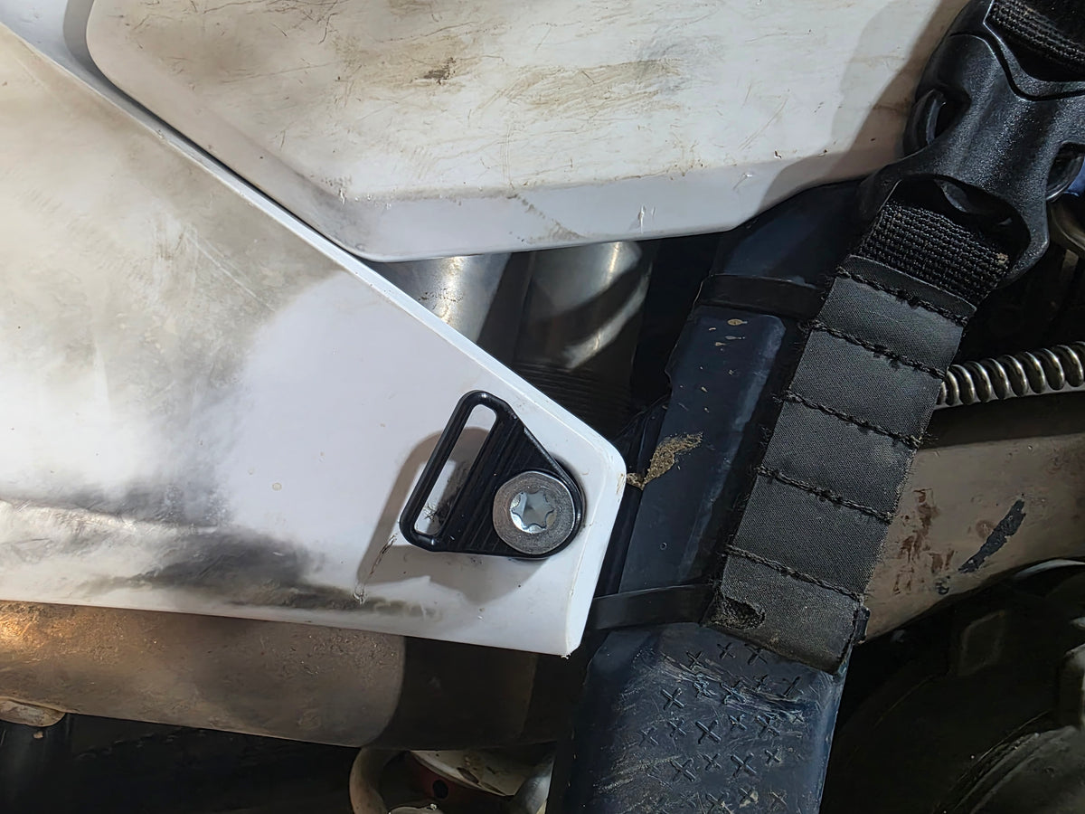 24-27 KTM EXC-F & Husqvarna FE Rackless Luggage Strap Mounts
